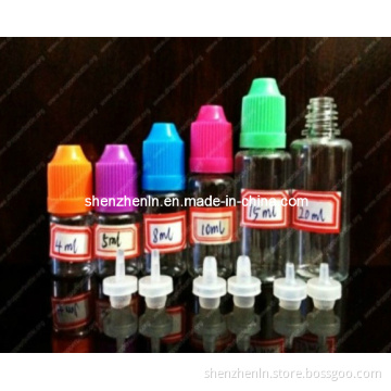 Popular PET Empty Plastic Bottle with Childproof Caps